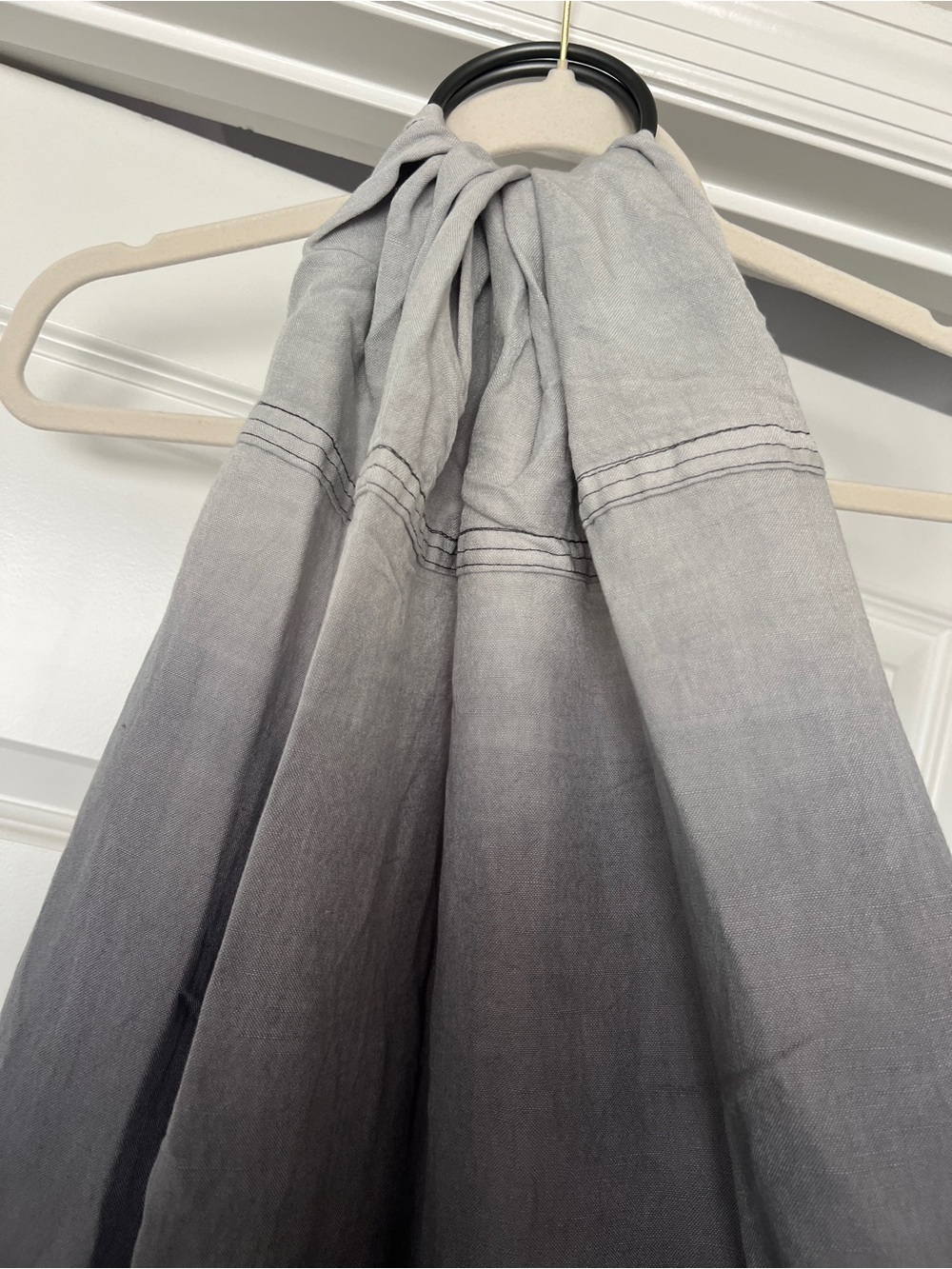 Nalakai Two-Tone Linen Ring
Sling - Gray ombré - Picture 2 of 8
